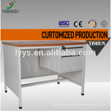 mesa de computadora de diseño de acero de muebles de oficina moderna